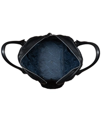 Longchamp 'Cosmos' Black Leather Weekender Bag-Limited Edition