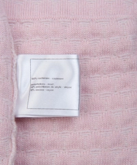 Chanel Pink Cashmere Cardigan