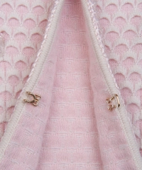 Chanel Pink Cashmere Cardigan