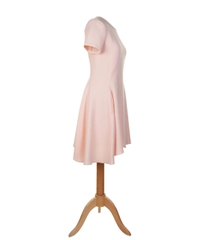Christian Dior Wool Pink Flared Dress