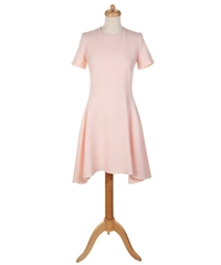 Christian Dior Wool Pink Flared Dress