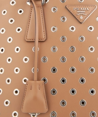 Prada Grommet Medium 'Galleria' Double Zip Tote