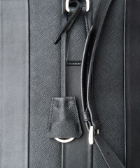 Prada 'Galleria' Double Zip Safiano/Leather Tote Bag