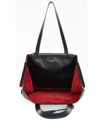 Prada Black Leather Shopper