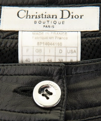 Christian Dior Leather Pants