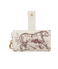 Christian Dior Toile De Jouy Card Holder