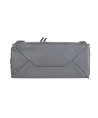 Balenciaga Grey Leather 'Papier A4' Zip Around Bag