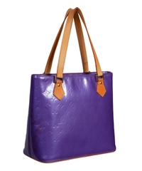Louis Vuitton Purple Vernis Patent Leather Monogram Handbag