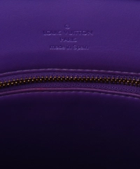 Louis Vuitton Purple Vernis Patent Leather Monogram Handbag