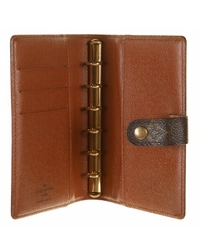 Louis Vuitton Monogram Medium Ring Agenda Cover