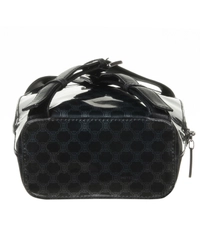 Céline 'Macadam' Patent Black Leather Backpack