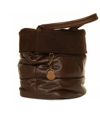 Moncler Quilted Down-Filled Bucket Bag