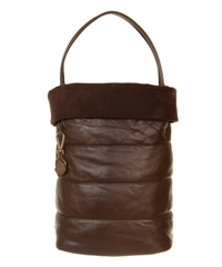 Moncler Quilted Down-Filled Bucket Bag