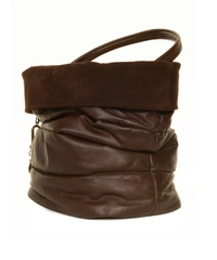 Moncler Quilted Down-Filled Bucket Bag