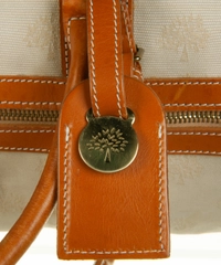 Mulberry Logo Jacquard Weekender - Duffle