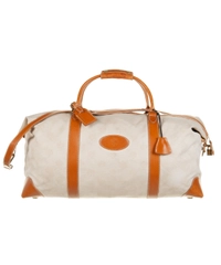 Mulberry Logo Jacquard Weekender - Duffle