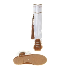 Frida Whte Bohemian Boots