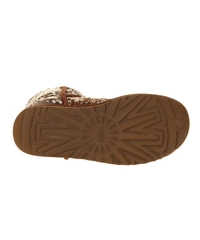 Ugg Classic Brown Short Sequin Boot
