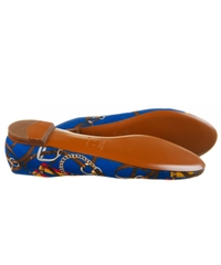 Ralph Lauren Purple Label Equestrian Ballet Flats