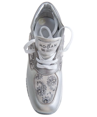 Hogan by Karl Lagerfeld Silver Sneakers