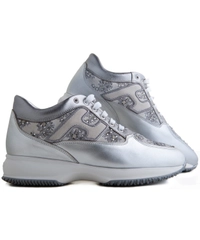 Hogan by Karl Lagerfeld Silver Sneakers