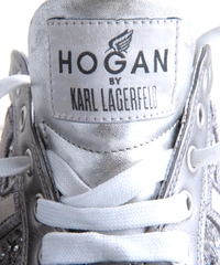 Hogan by Karl Lagerfeld Silver Sneakers