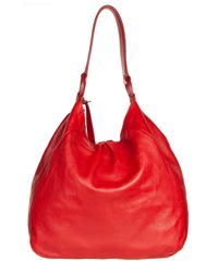Jil Sander Red Leather Shoulderbag