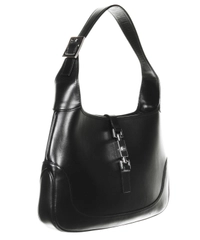 Gucci Jackie Black Leather Hobo