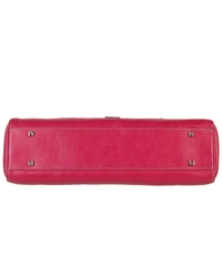 Lambertson Truex Pink Baguette Shoulder Bag