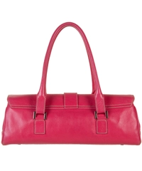 Lambertson Truex Pink Baguette Shoulder Bag