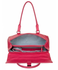 Lambertson Truex Pink Baguette Shoulder Bag