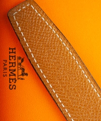 Hermès Reversible 'Constance' Camel / Black Belt