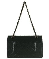 Chanel Black Medium Double Flap Shoulder Bag