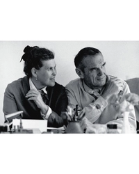 RAR Rocking Chair ontworpen door Charles and Ray Eames geproduceerd door Herman Miller