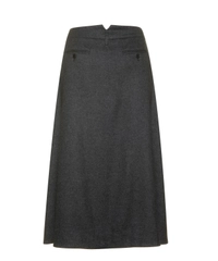 Loro Piana Grijs Kasjmier Rok
