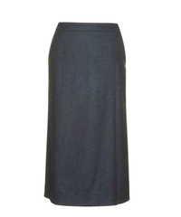 Loro Piana Grijs Kasjmier Rok