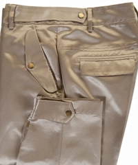 Brunello Cucinelli Silk Cropped Straight-Leg Pants