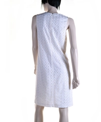 Christian Dior Broderie Anglaise Sleeveless Dress