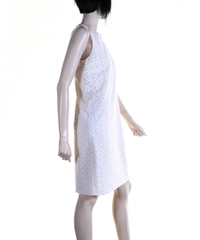 Christian Dior Broderie Anglaise Sleeveless Dress