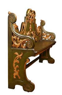 A Dutch hall bench - image 2