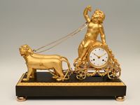 A very rare Empire mantle clock - image 2