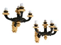 A pair of Empire wall sconces - image 1