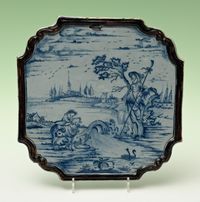 A pair of Delft plaques - image 2