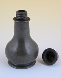A pewter bottle - image 5