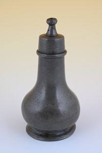 A pewter bottle - image 1
