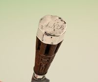 A Dutch beautifully carved palmwood knife. - image 6