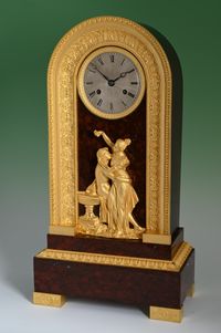 A French Empire ormolu pendule - image 2