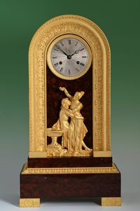 A French Empire ormolu pendule - image 1