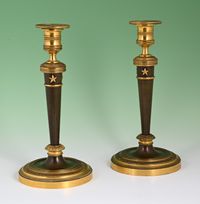 A pair of Directoire candlesticks - image 1