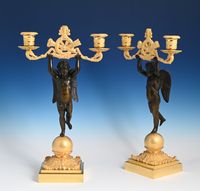 A pair of ormolu Empire candelabras - image 4